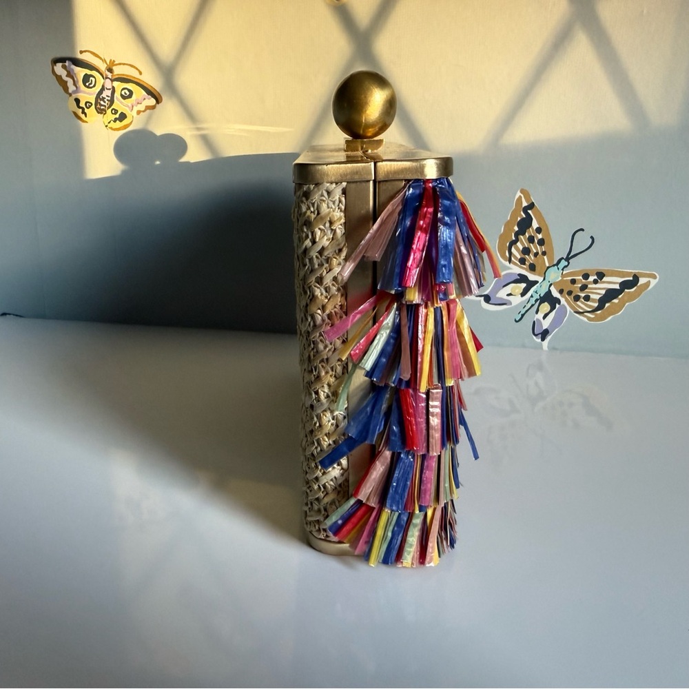 REVOLVE Multicolor Fringe Crossbody Bag - Picture 5 of 12